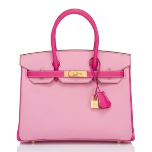 Bubblegum Pink with Gold Hardware