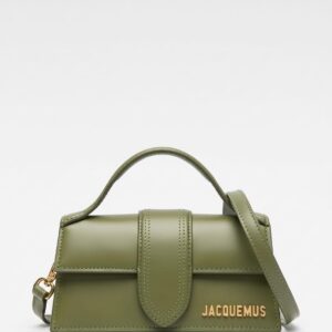 JACQUEMUS Le Bambino Top-Handle Mini Bag - Olive Green