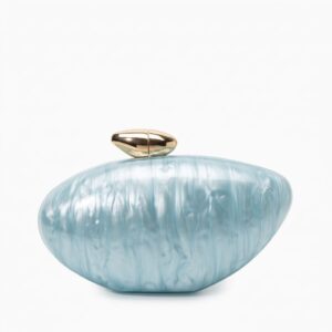 CULT GAIA The Caldera Clutch - Ice Blue Pearl